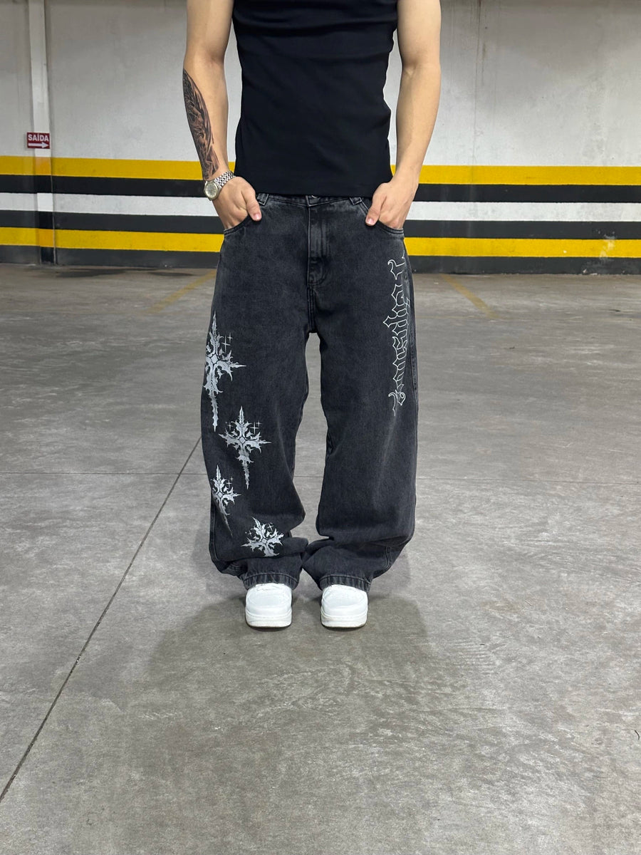 CALÇA BAGGY TRIP SIDE “ CROSS DAGGER ”