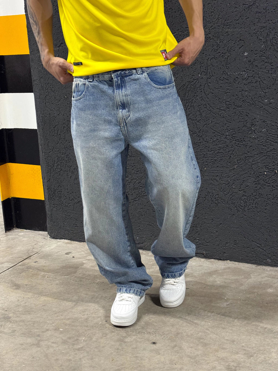 CALÇA BAGGY BASIC “ SKY STONE ”